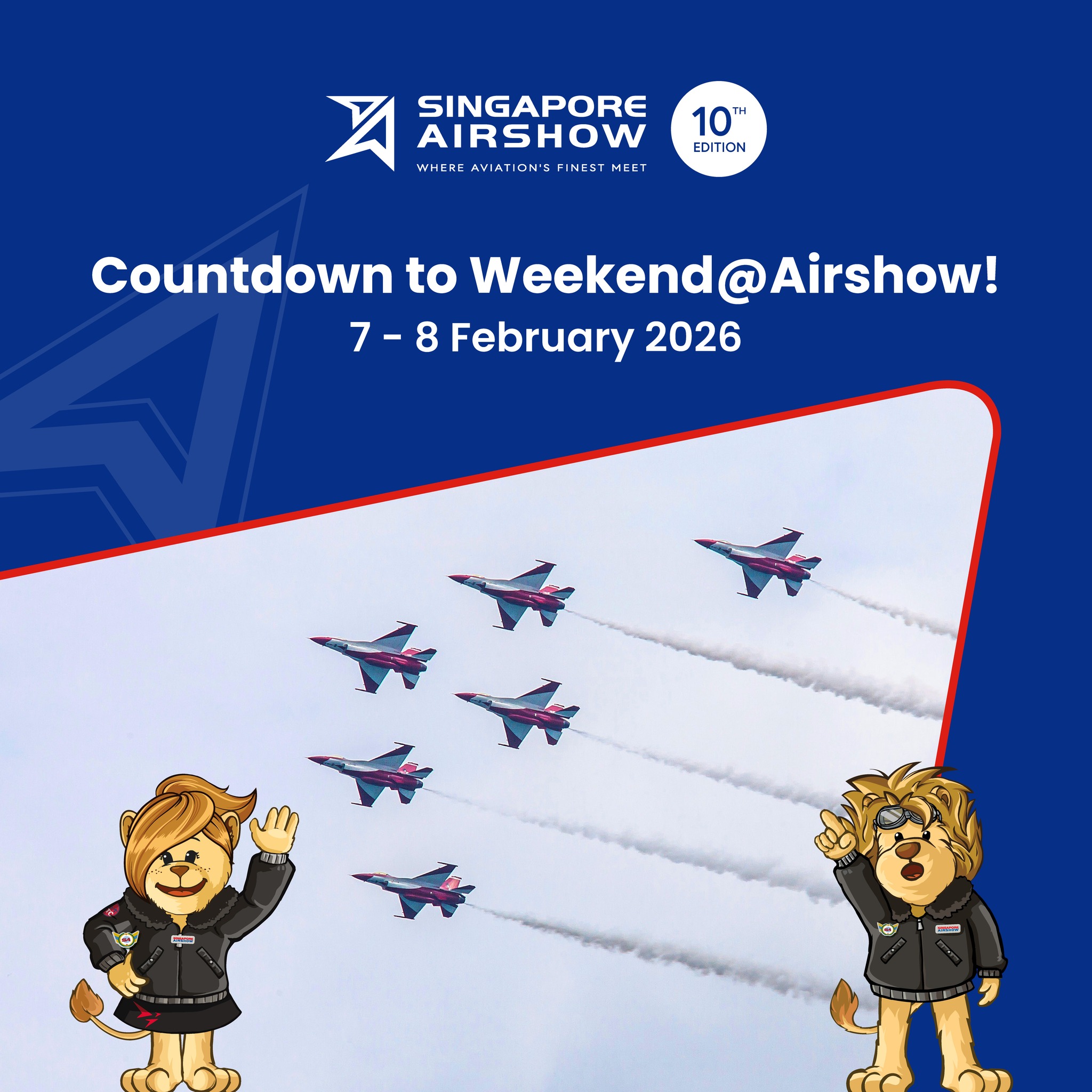 Singapore Airshow poster